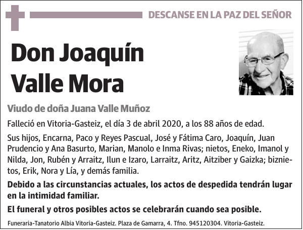 Joaquín Valle Mora