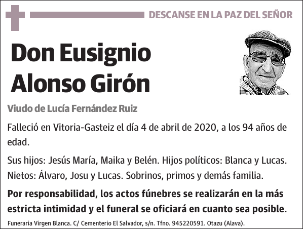 Eusignio Alonso Girón