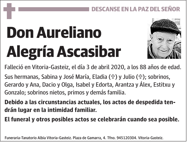 Aureliano Alegría Ascasibar