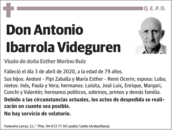 Antonio Ibarrola Videguren