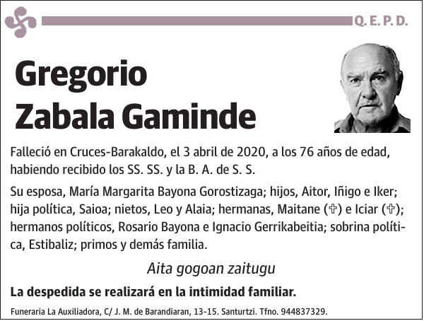 Gregorio Zabala Gaminde