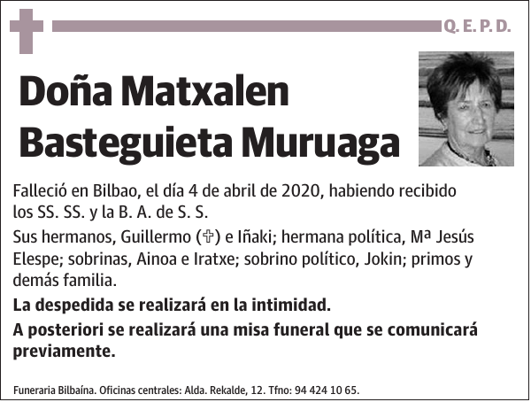 Matxalen Basteguieta Muruaga