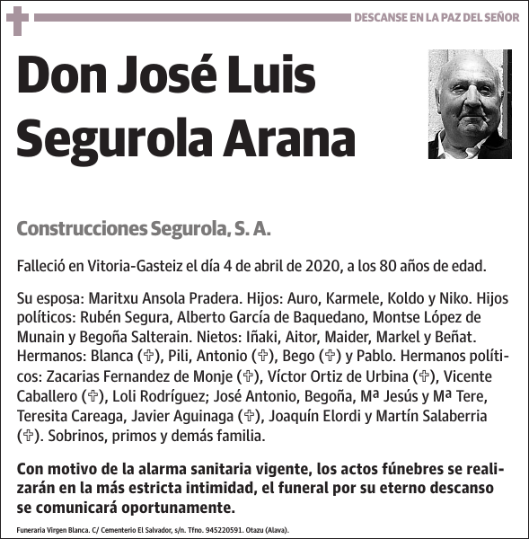 José Luis Segurola Arana