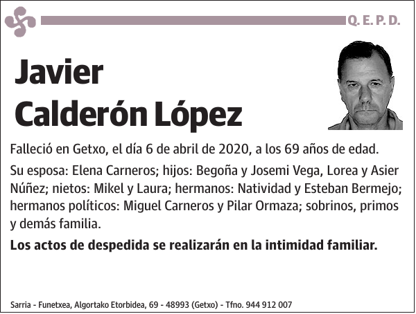 Javier Calderón López