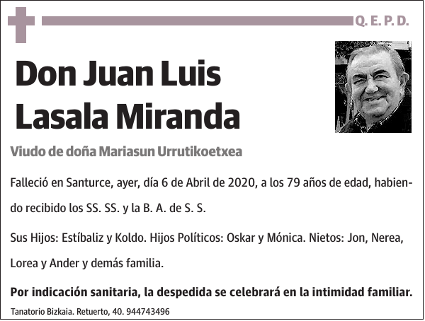 Juan Luis Lasala Miranda