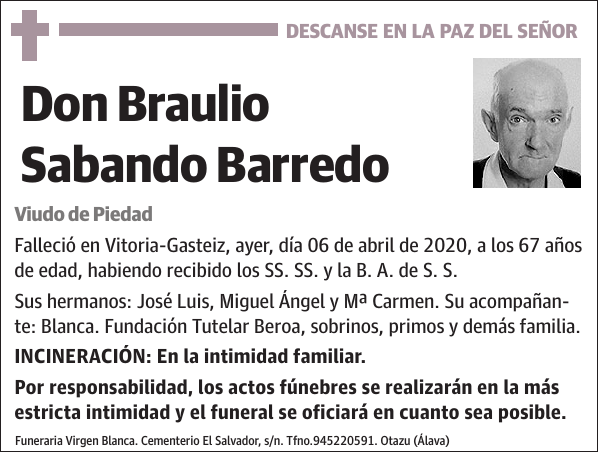 Braulio Sabando Barredo