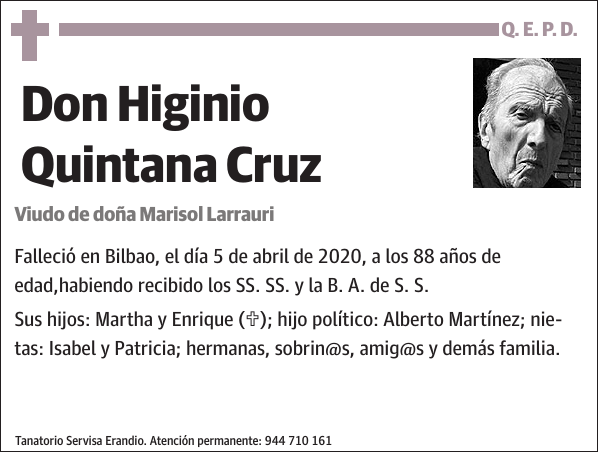 Higinio Quintana Cruz