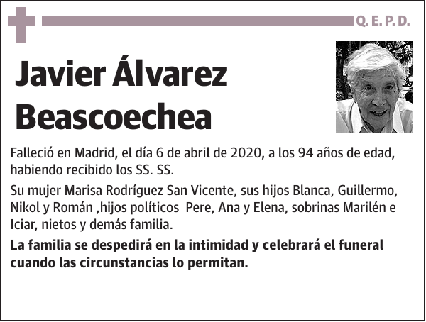 Javier Álvarez Beascoechea