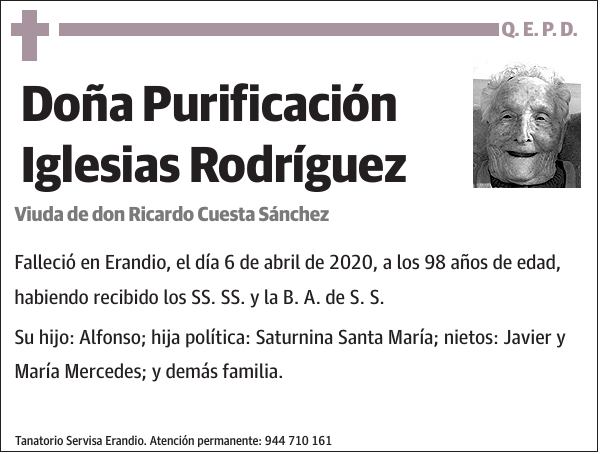 Purificación Iglesias Rodríguez