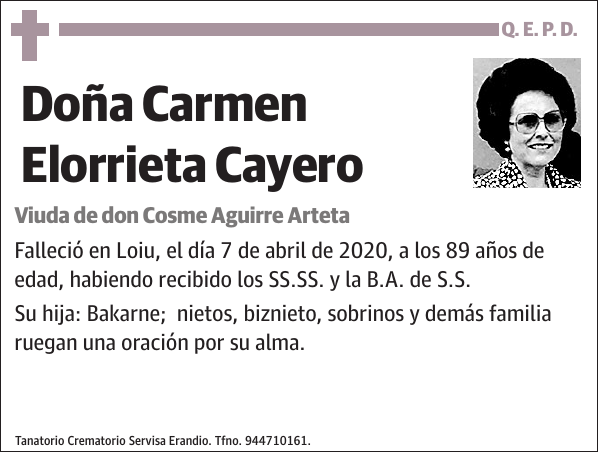 Carmen Elorrieta Cayero