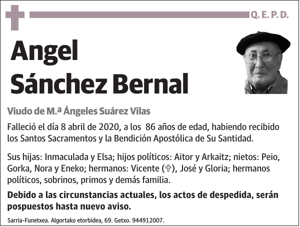 Angel Sánchez Bernal