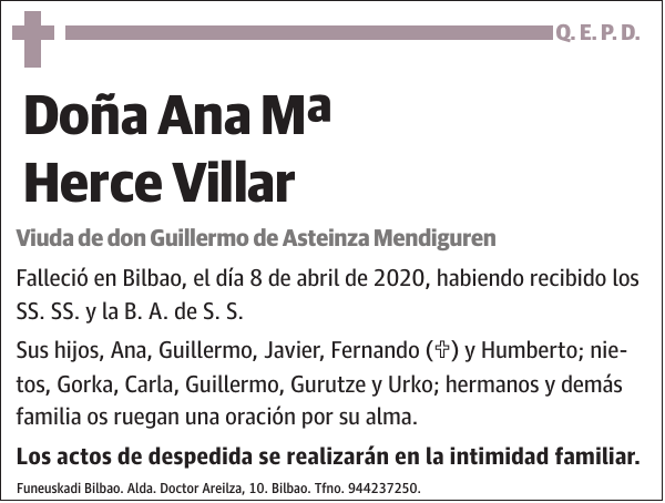 Ana Mª Herce Villar