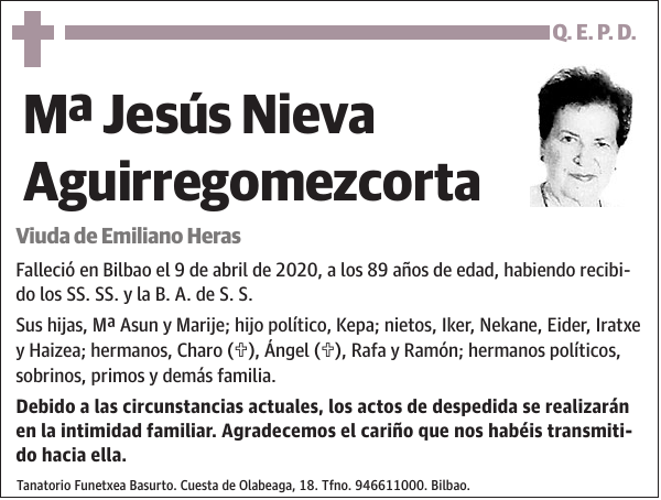 Mª Jesús Nieva Aguirregomezcorta