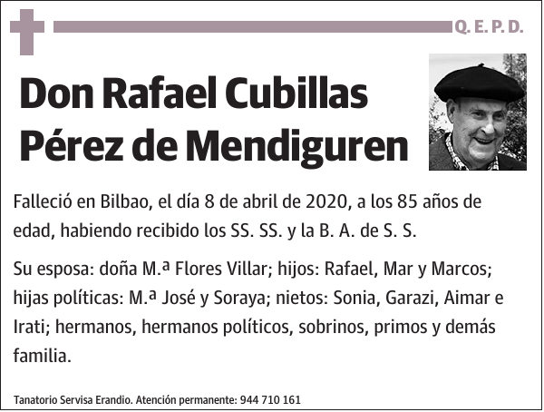 Rafael Cubillas Pérez de Mendiguren