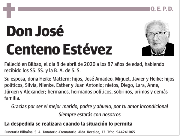 José Centeno Estévez