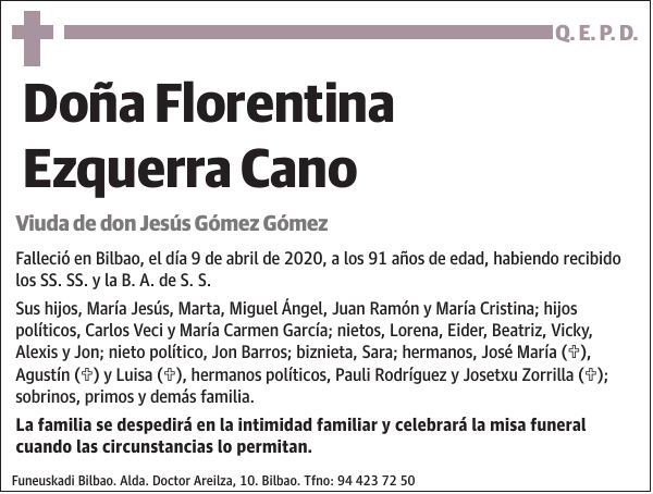 Florentina Ezquerra Cano