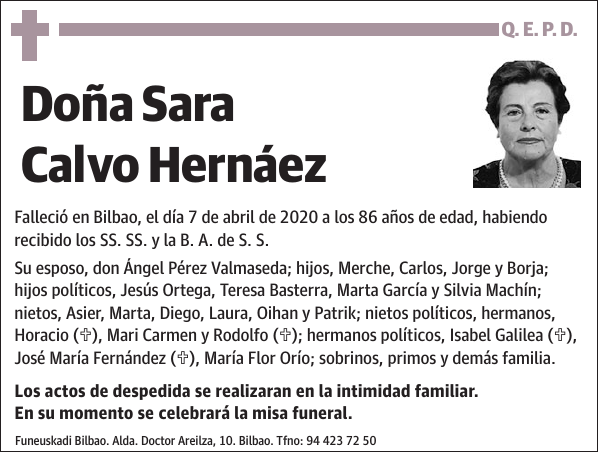 Sara Calvo Hernáez