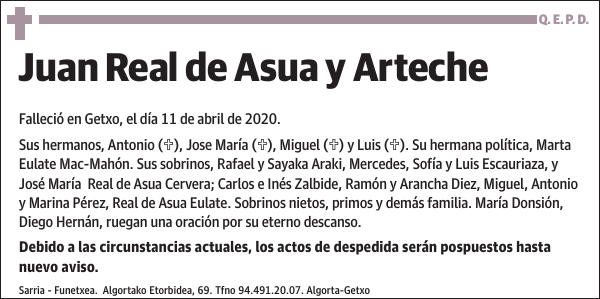 Juan Real de Asua y Arteche