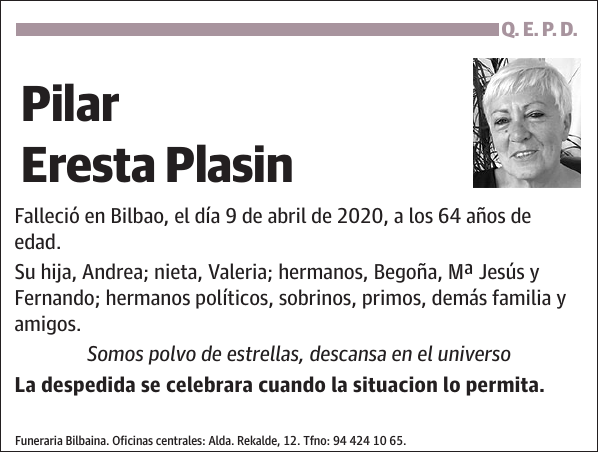 Pilar Eresta Plasin