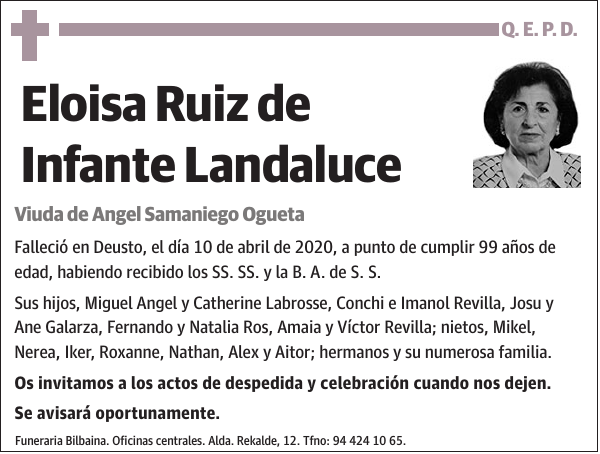 Eloisa Ruiz de Infante Landaluce