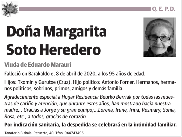 Margarita Soto Heredero