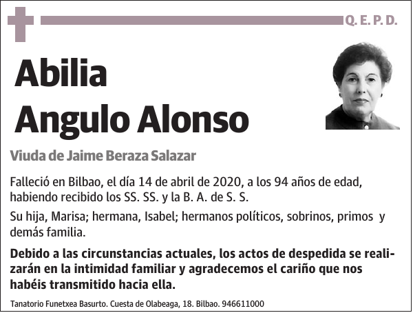 Abilia Angulo Alonso