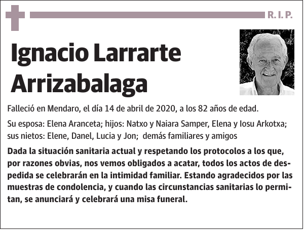 Ignacio Larrarte Arrizabalaga