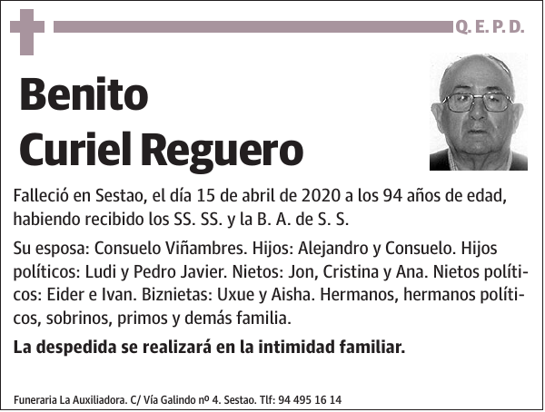 Benito Curiel Reguero