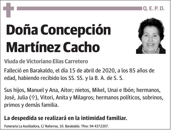 Concepción Martínez Cacho