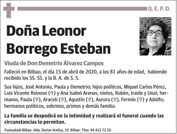 Leonor Borrego Esteban