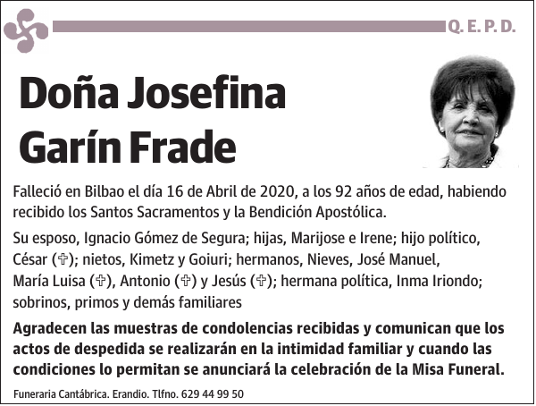 Josefina Garín Frade