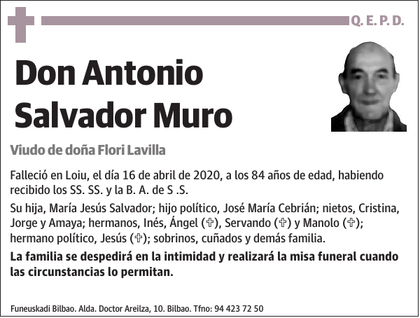 Antonio Salvador Muro