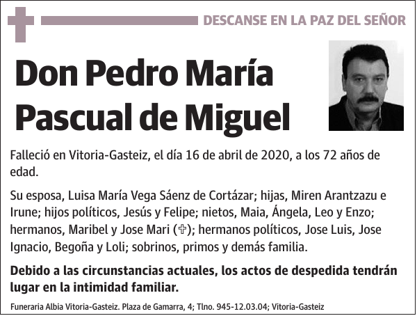 Pedro María Pascual de Miguel