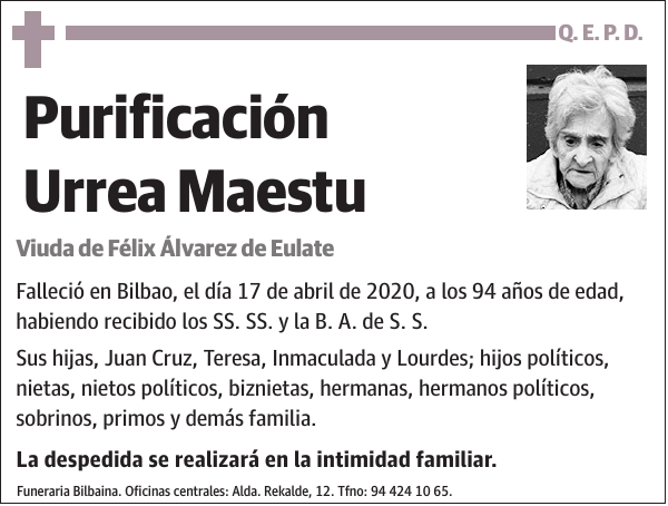 Purificación Urrea Maestu