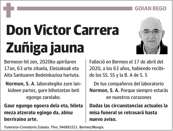 Victor Carrera Zuñiga