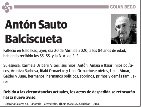 Antón Sauto Balciscueta