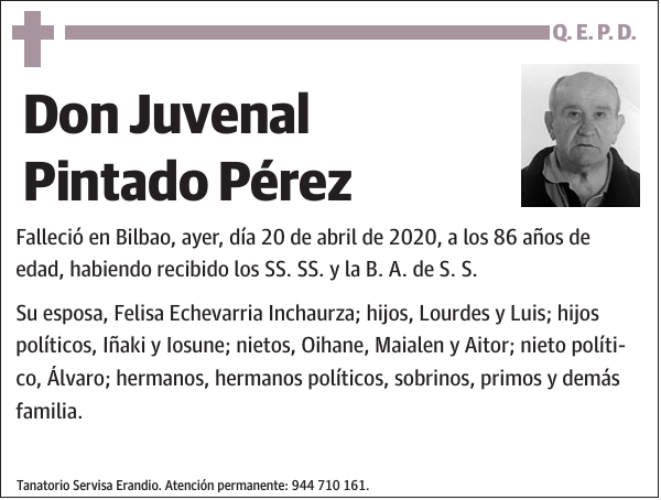 Juvenal Pintado Pérez