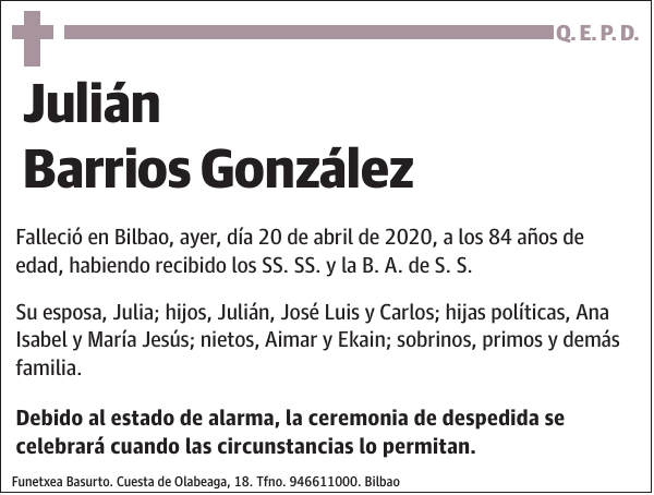 Julián Barrios González