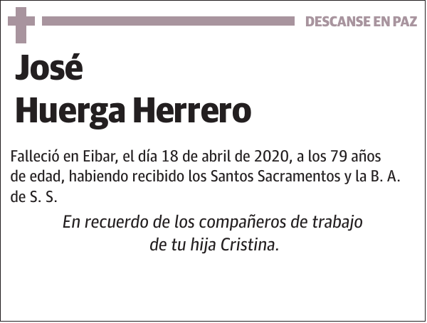 José Huerga Herrero