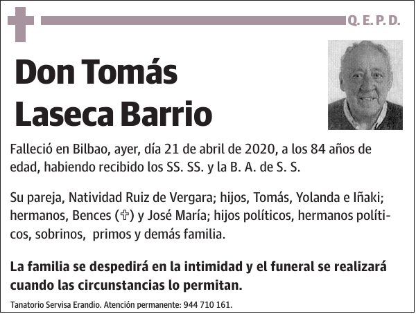 Tomás Laseca Barrio