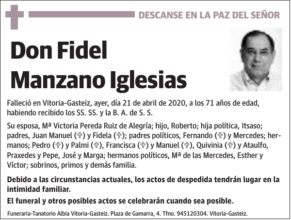 Fidel Manzano Iglesias