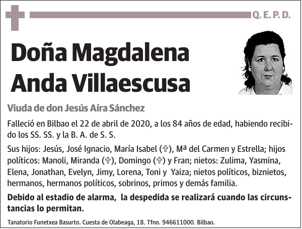 Magdalena Anda Villaescusa