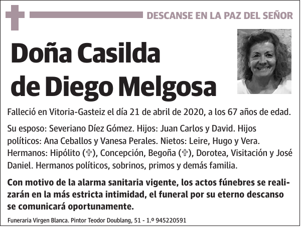 Casilda de Diego Melgosa