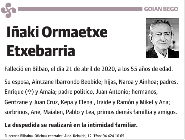 Iñaki Ormaetxe Etxebarria