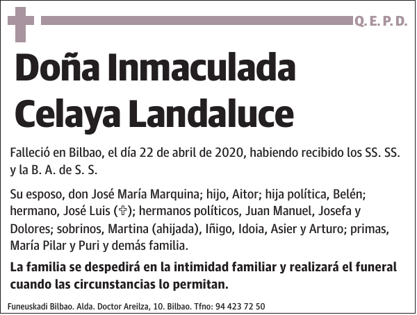 Inmaculada Celaya Landaluce