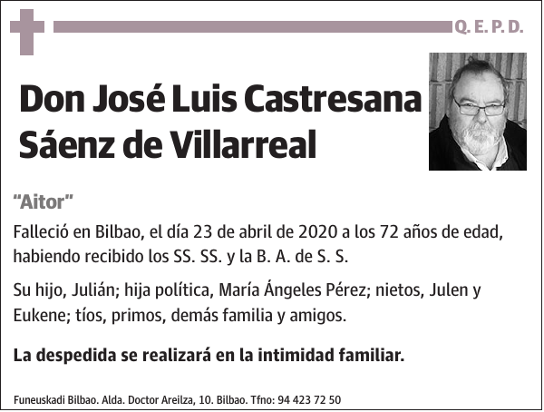 José Luis Castresana Sáenz de Villarreal