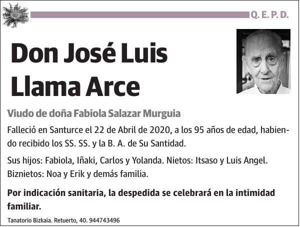 José Luis Llama Arce