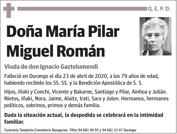 María Pilar Miguel Román