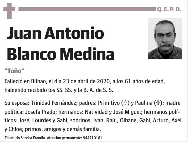 Juan Antonio Blanco Medina