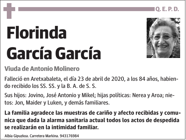 Florinda García García